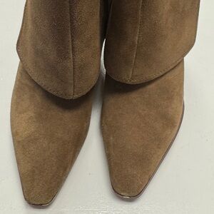 Vince Camuto Brown Suede Heeled Boots
